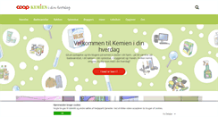 Desktop Screenshot of kemienidinhverdag.dk
